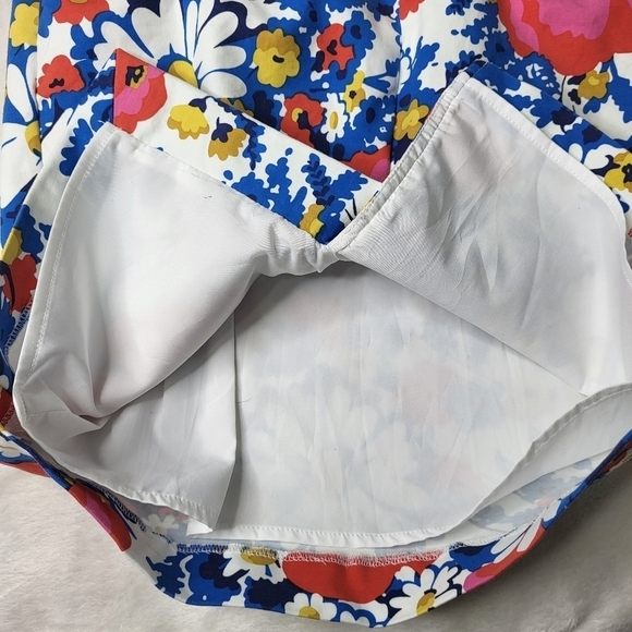 Boden Floral Pencil Skirt. Size 4P. 4 Petite. Colorful - Picture 2 of 8